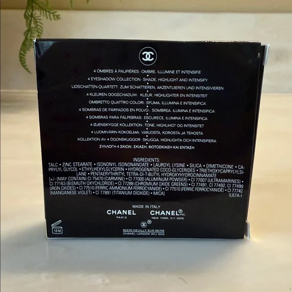 CHANEL Les 4 Ombres Quad Eyeshadow Palette 308 Clair-Obscur